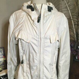 JS Jet Set Size 1 White Nylon Utility Jacket